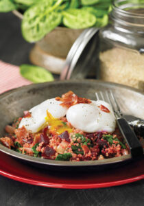 Beets, Grains and Greens Hash Recipe: Naturally Gluten-Free Image